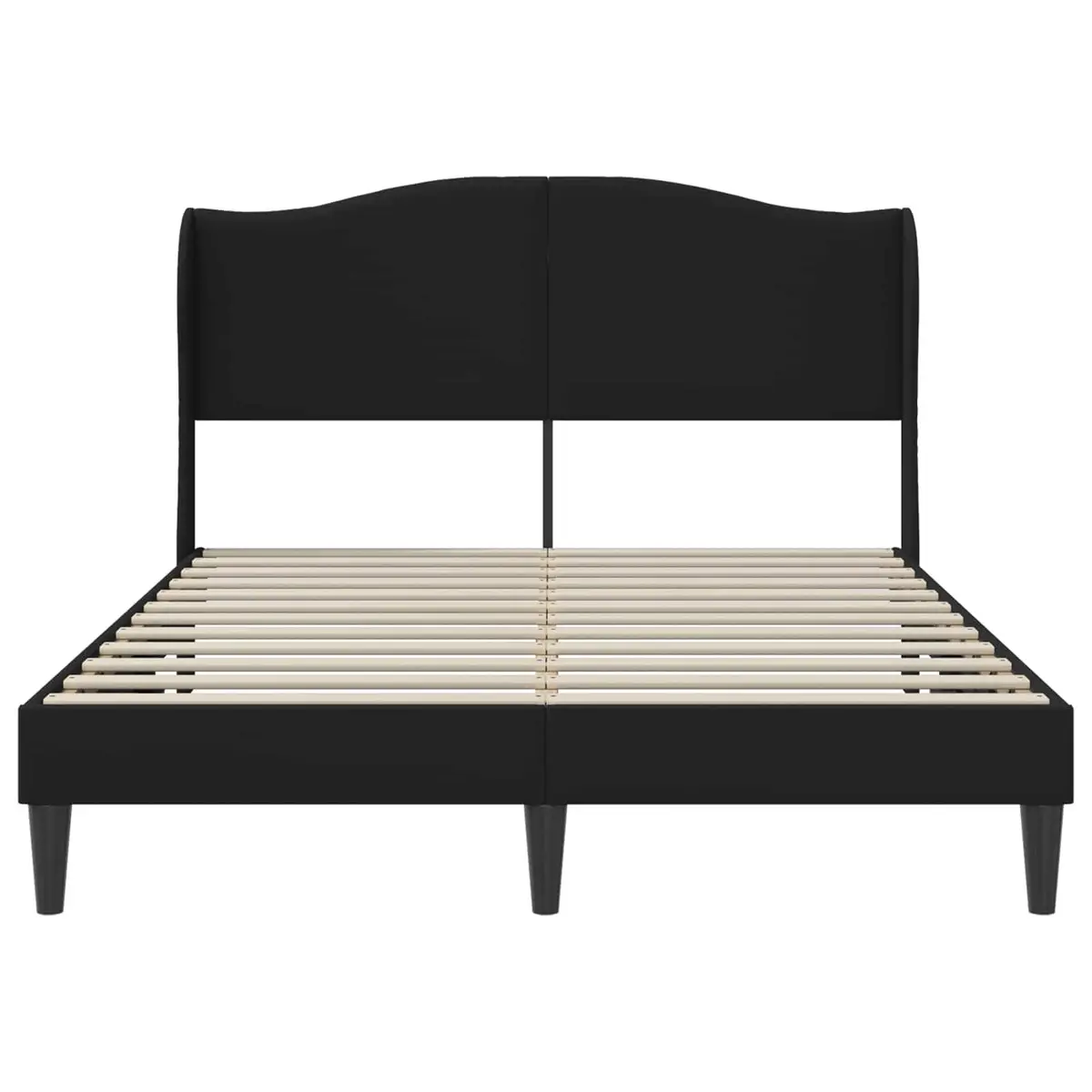 Bed Frame with Headboard in Black