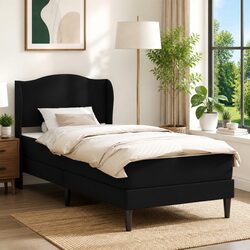 Reliable Black Bed Frame with Headboard for Value