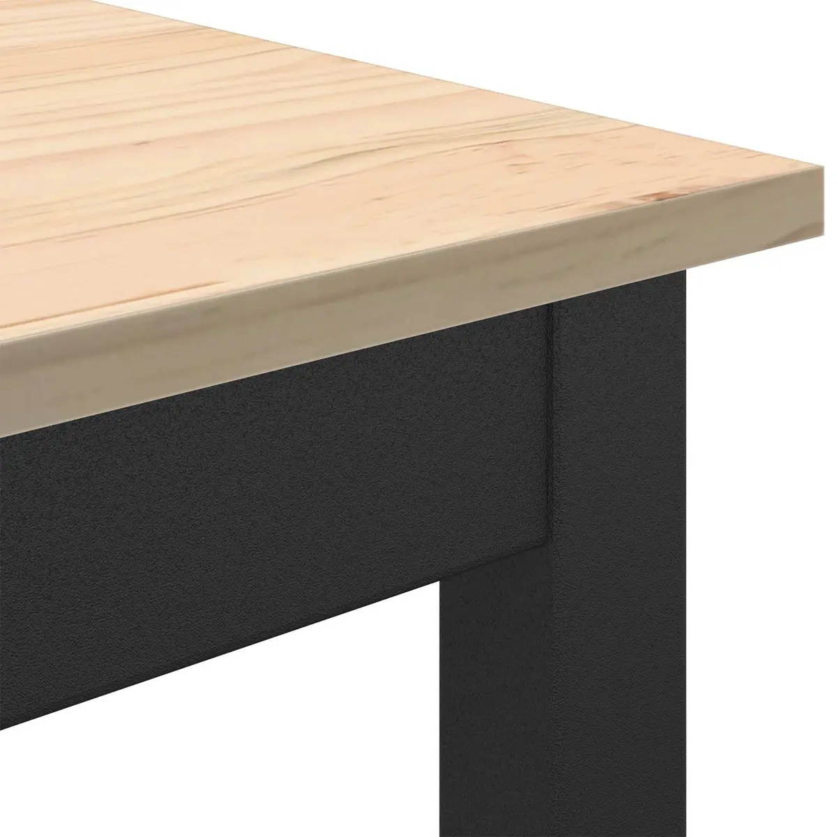 Dining Table in Solid Pine Wood 200 cm