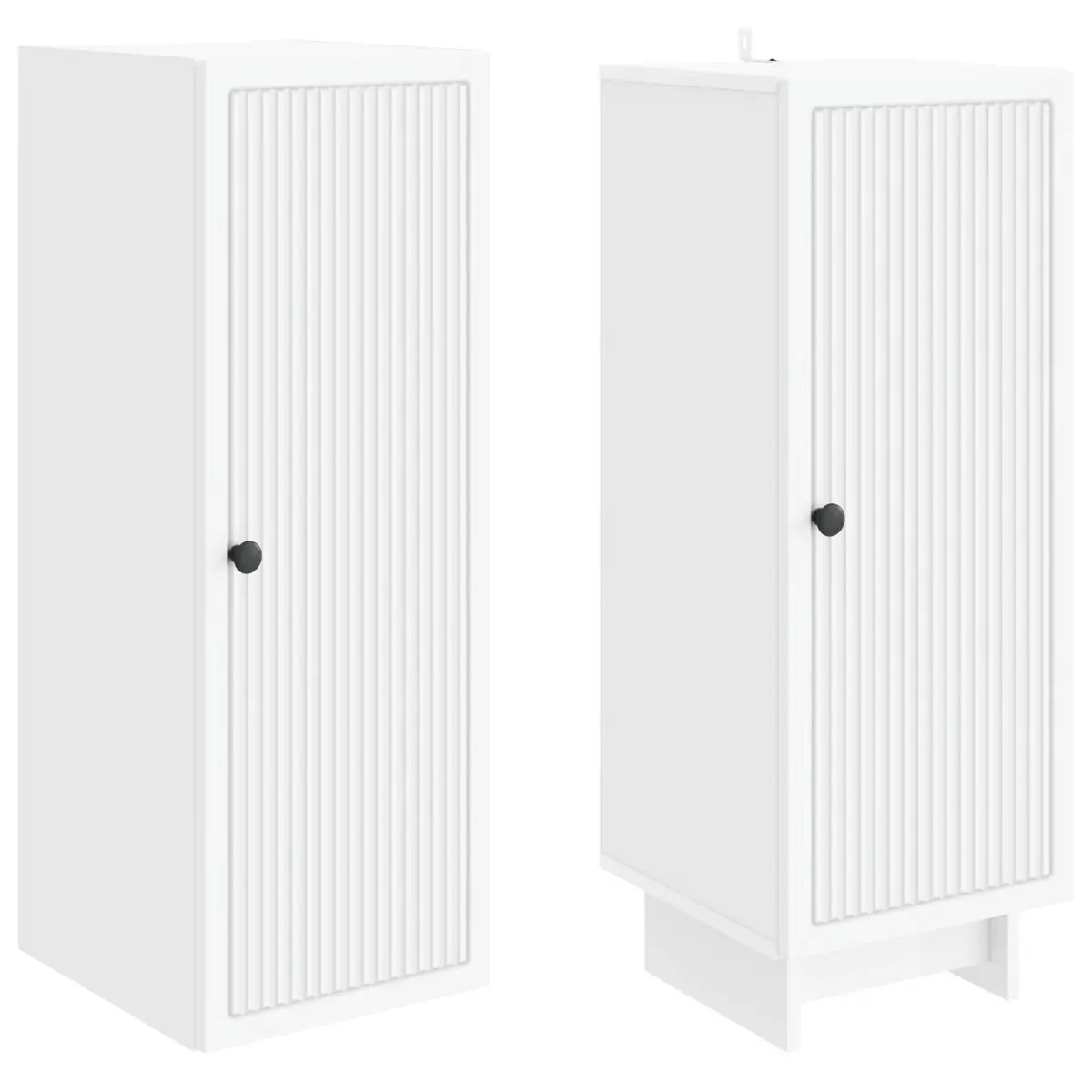 White Cabinet Set for Lasting Home Organization