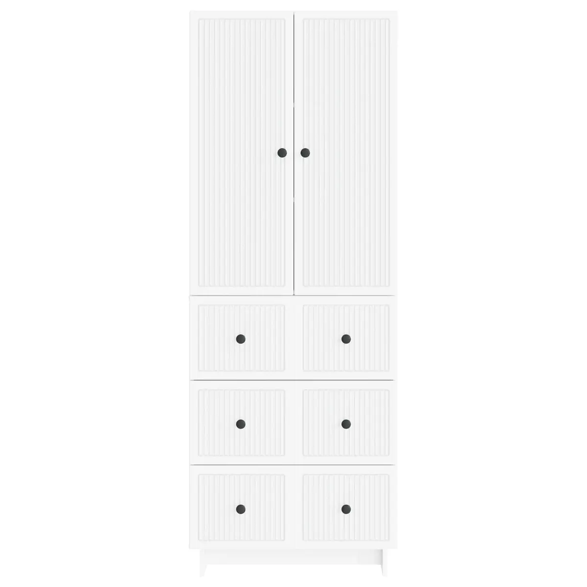 Cabinet Set Storage Furniture 2 pcs Engineered Wood Indoor Outdoor Home Garden