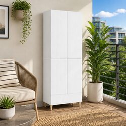 Reliable Engineered Wood Cabinet Set - 2 Pieces