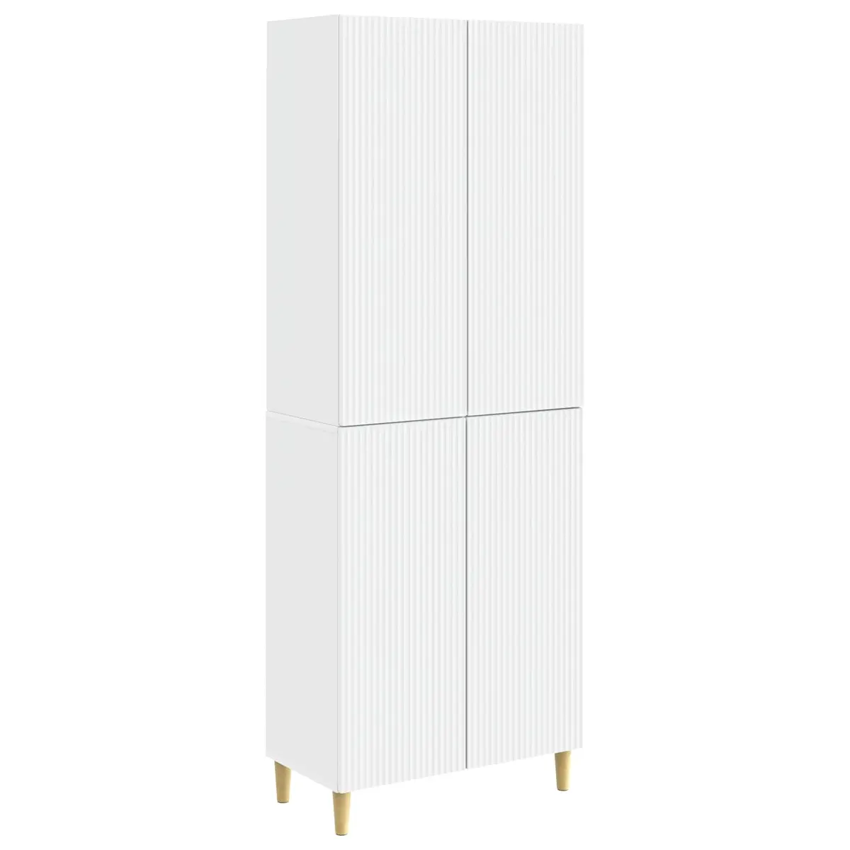 2-Piece Cabinet Set with Storage Solutions