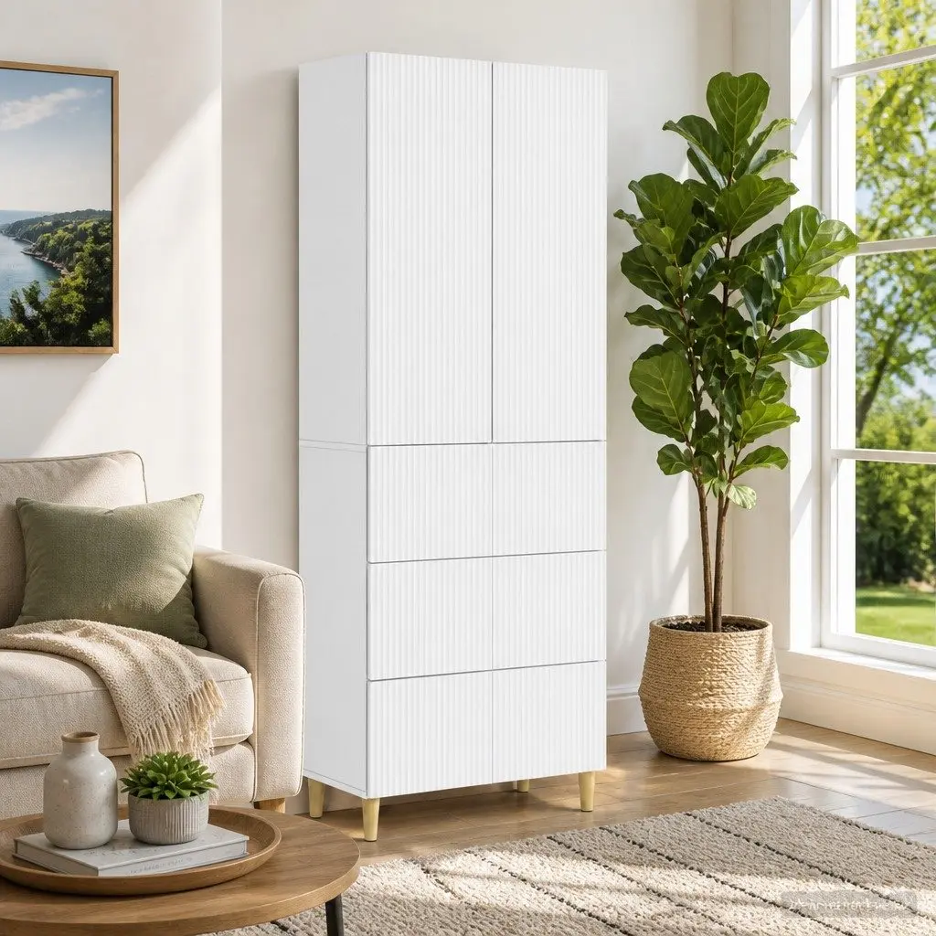 2-Piece Engineered Wood Cabinets