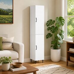 Reliable White Cabinet Set for Practical Home Solutions