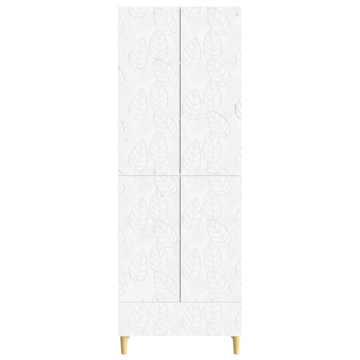 Cabinet Set 2 Pieces White Storage Furniture Drawers Shelves Home Office