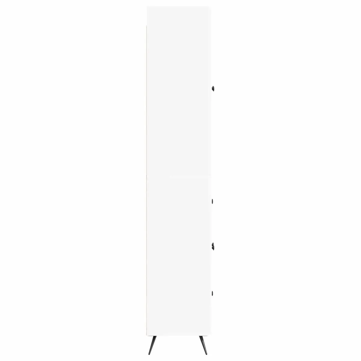 White Engineered Wood Cabinets