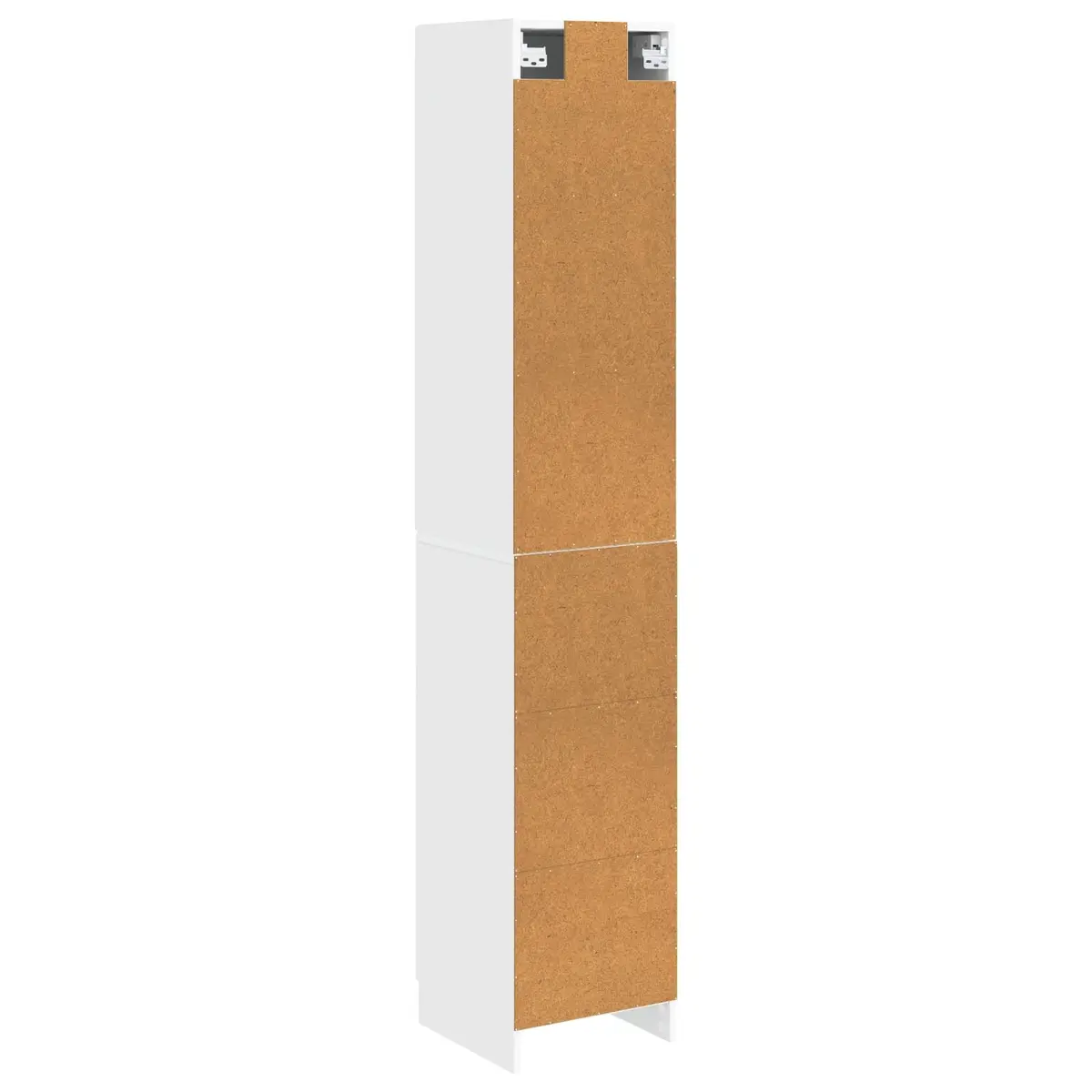 Cabinet Set 2 Pieces White Storage Furniture Living Room Bedroom