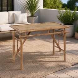 Reliable Folding Garden Table: Functional and Affordable