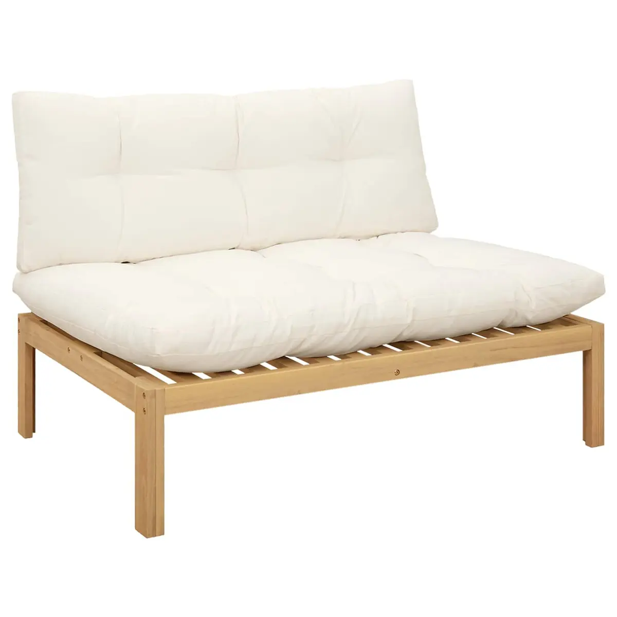 Outdoor Sectional Sofa Middle Unit with Cushion