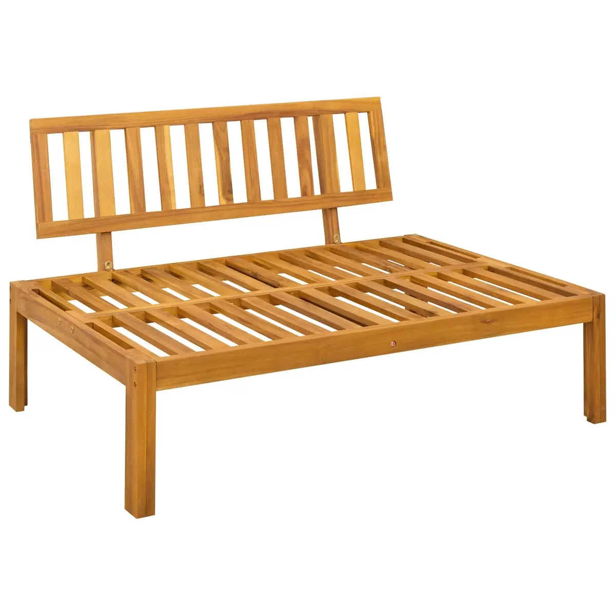 Garden Pallet Sofa Set, Brown Finish
