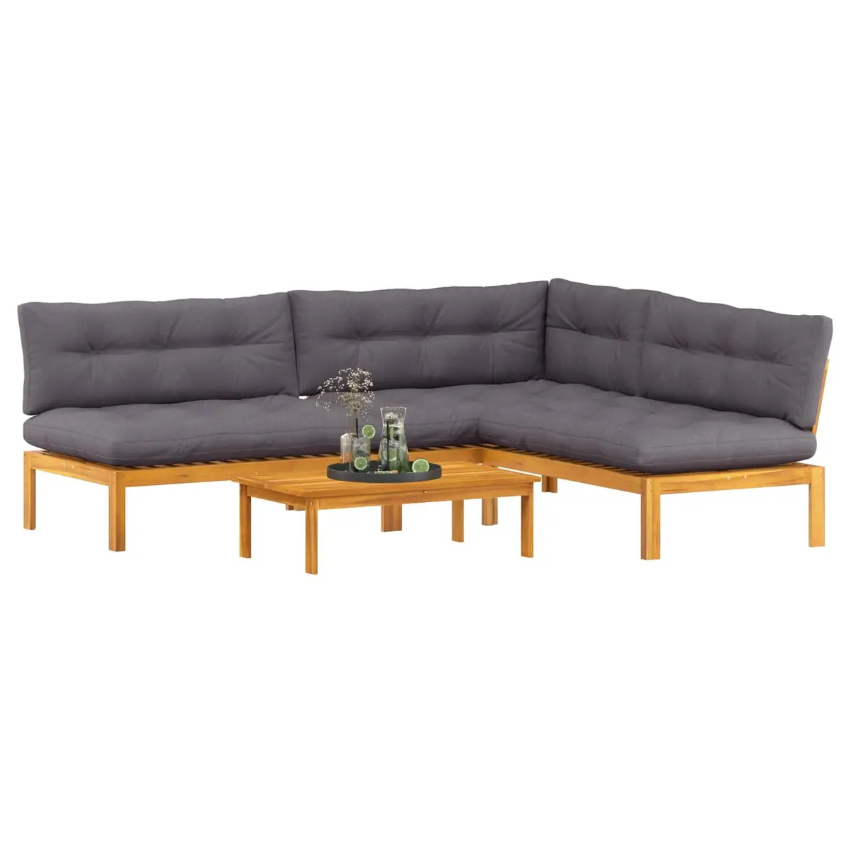 Outdoor Corner Sofa Set with Easy Care