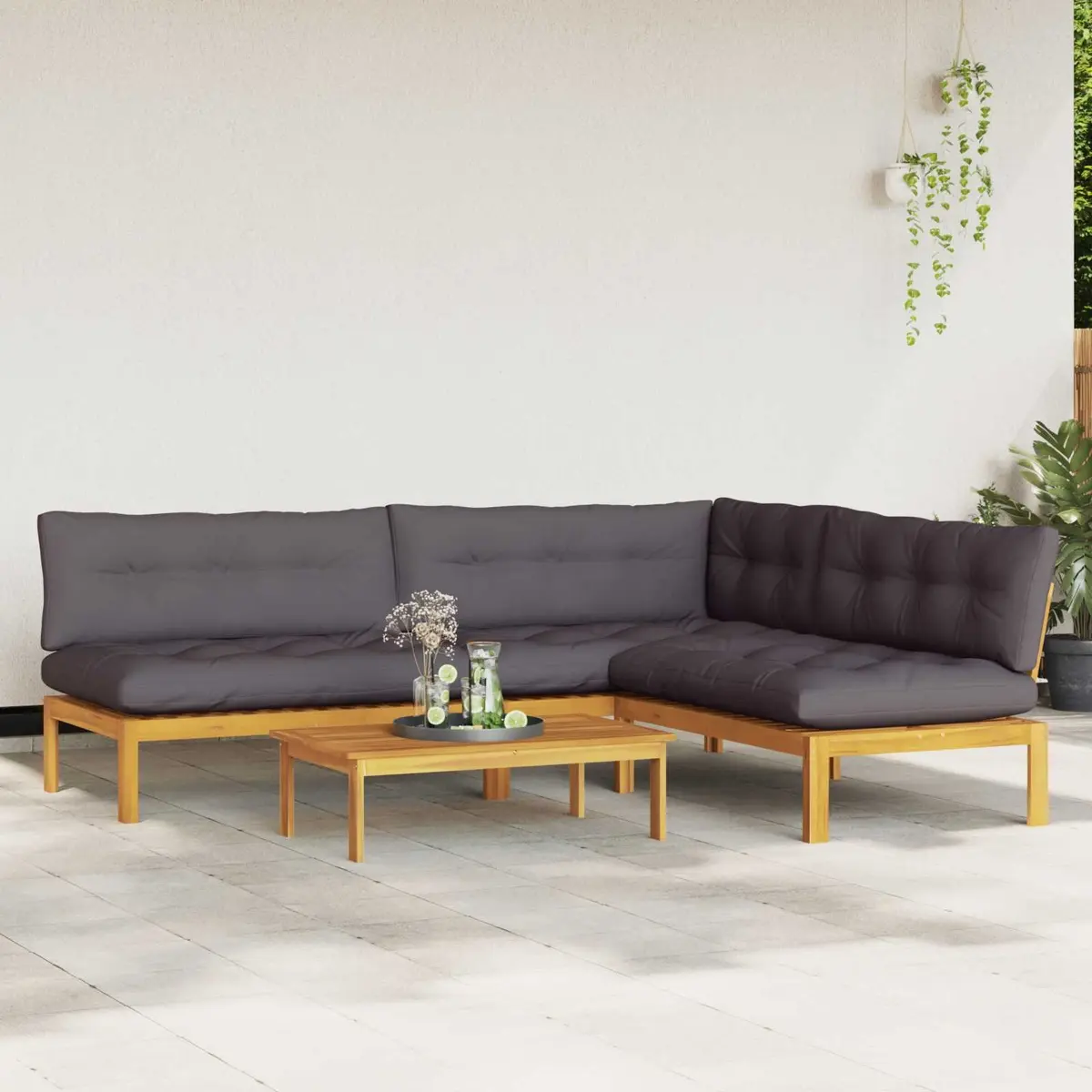 Outdoor Corner Sofa Set with Easy Care