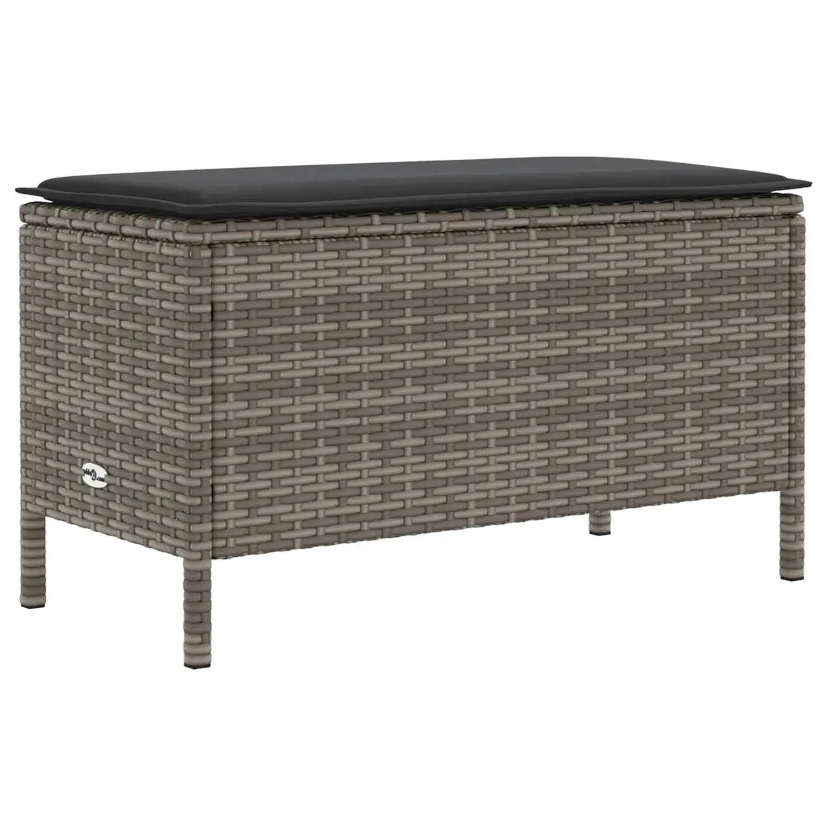 Grey 7 Piece Sofa Set Furniture for Indoor Outdoor Use with Cushions and Acacia Wood Frame