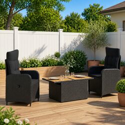 Comfortable 3-Piece Outdoor Set for Relaxation