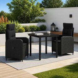 Reliable and Affordable 3-Piece Rattan Sofa Table Set