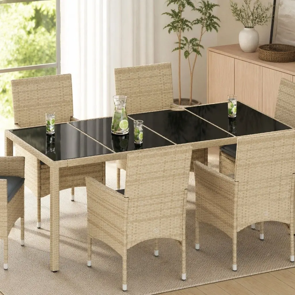 Black Glass Table Top 100x50cm