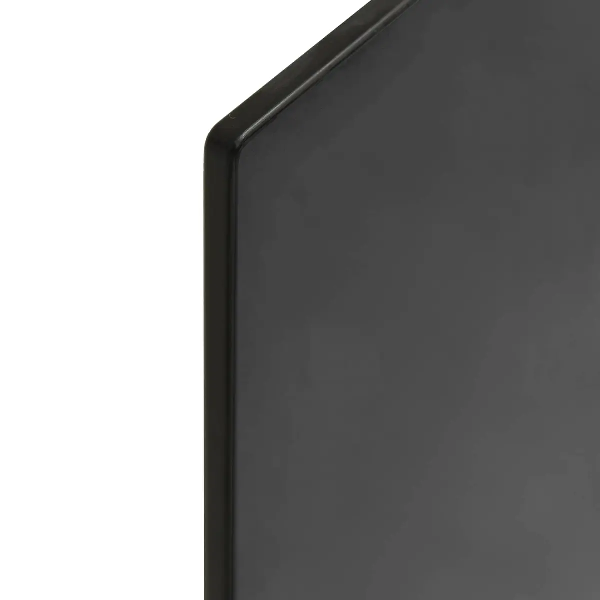 Black Glass Table Top 100x50cm