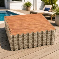Reliable Brown EVA Foam Pool Mats for Your Home