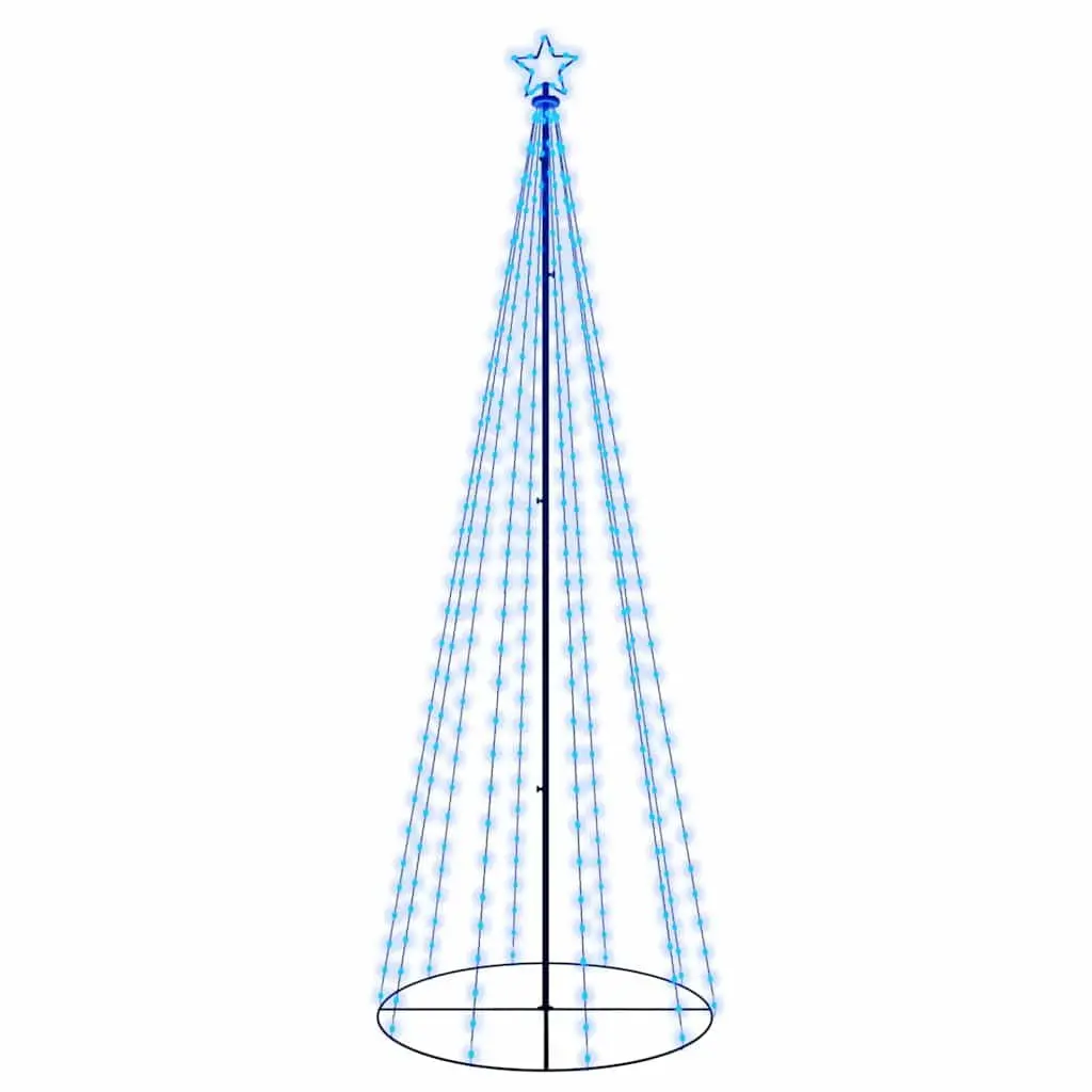 Christmas Cone Tree Indoor Outdoor Decoration 300cm 100cm Blue 310 LEDs