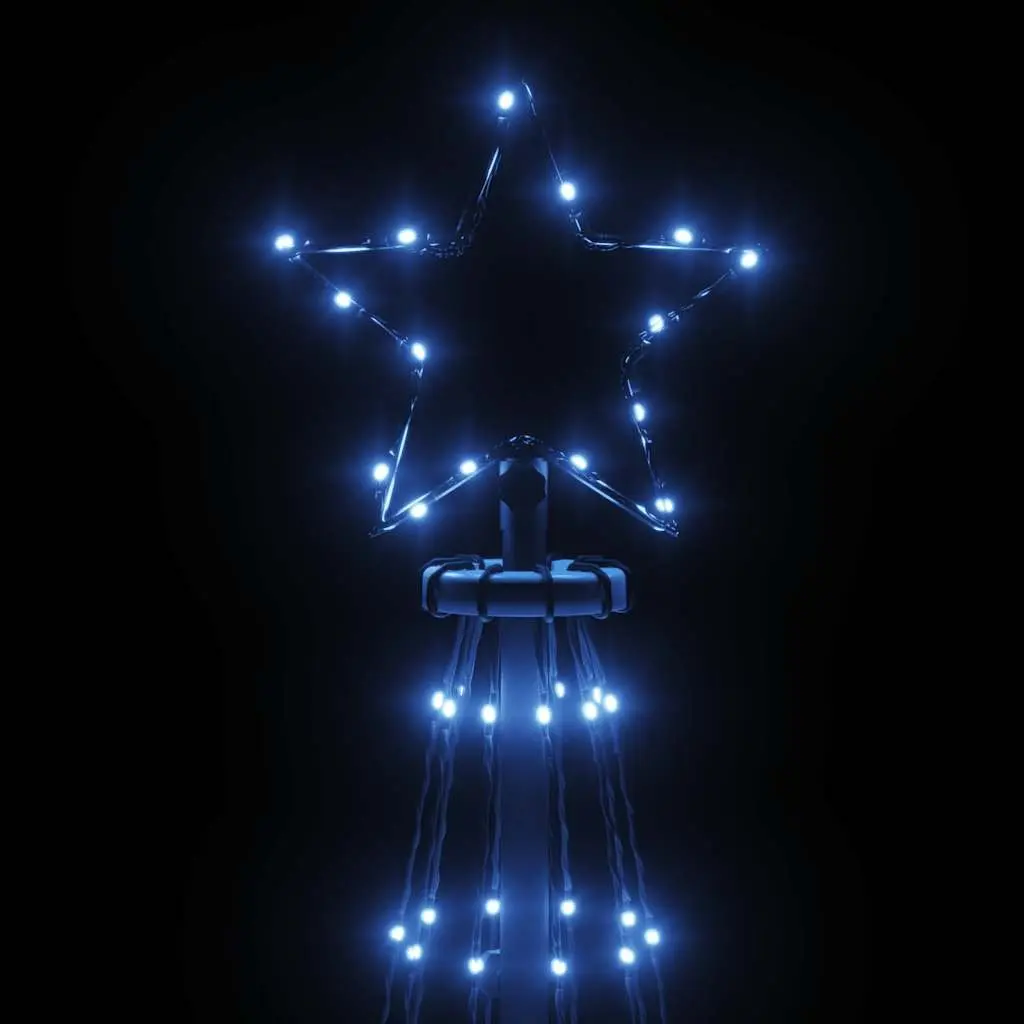 Christmas Cone Tree Indoor Outdoor Decoration 300cm 100cm Blue 310 LEDs