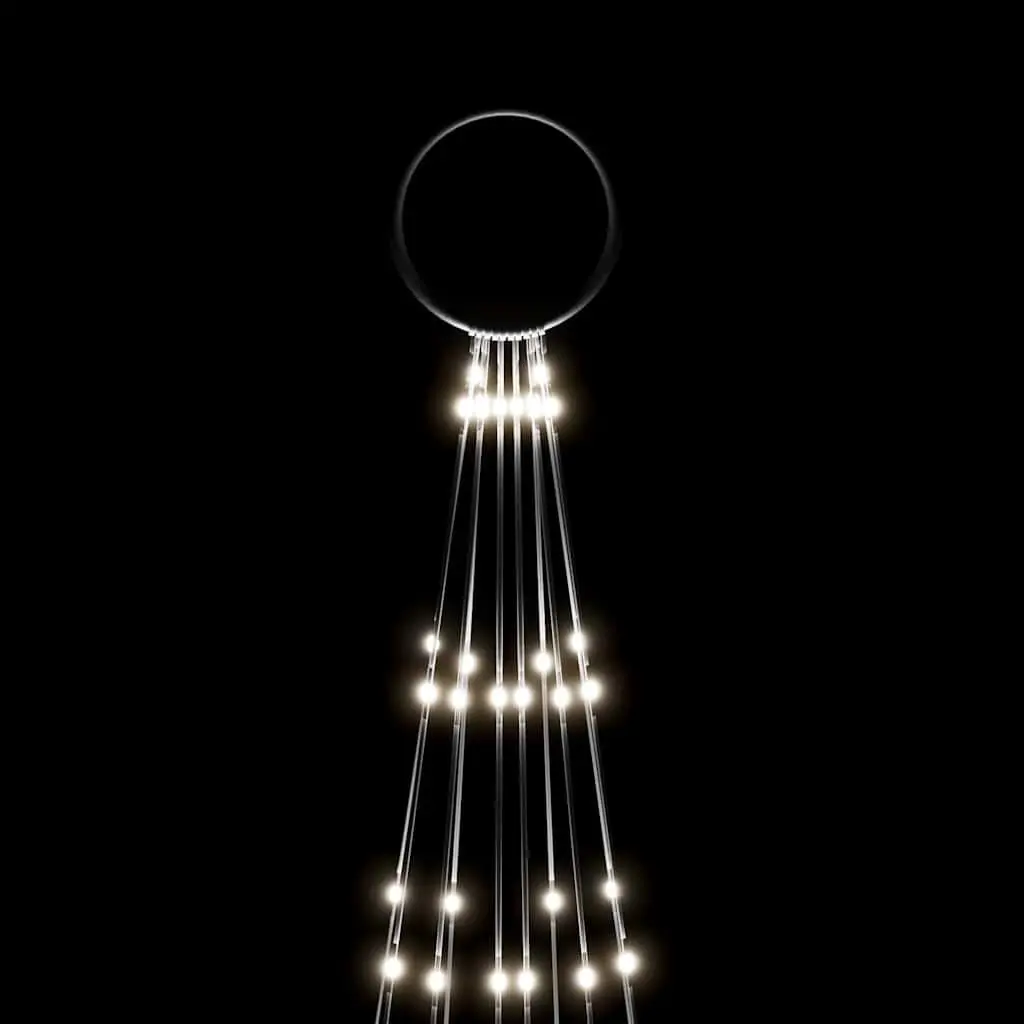 Christmas Tree Light Outdoor 300cm 310 Cold White LEDs 8 Effects