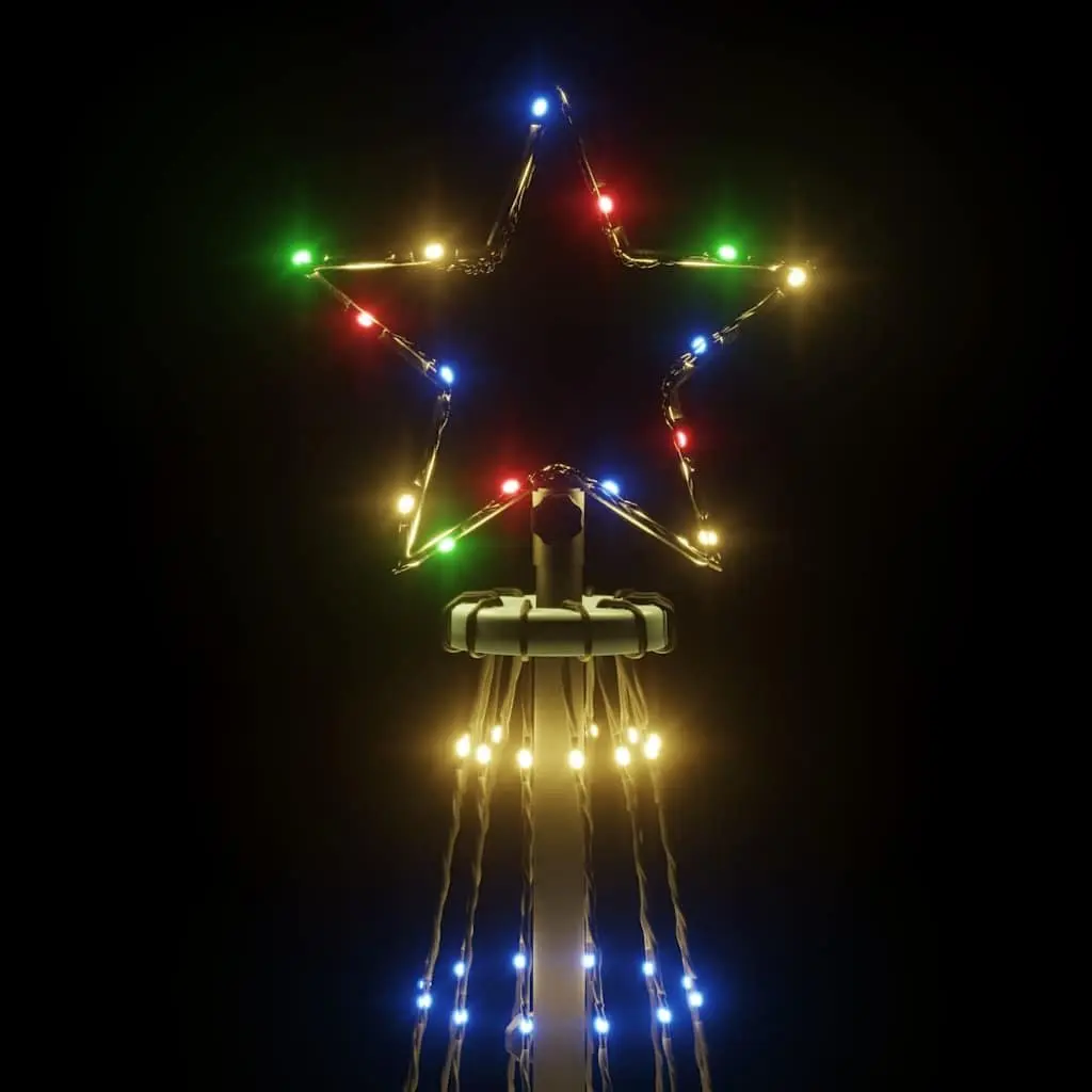 300cm Christmas Tree Multicolour LED 310 Lights with 8 Effects Holiday Decoration