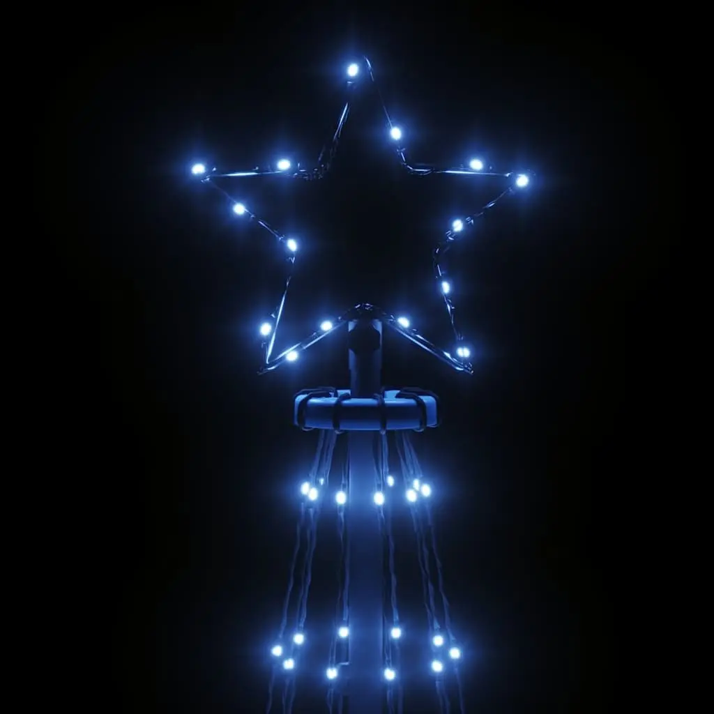 Christmas Tree Holiday Decoration 300cm Tall Blue with 310 LEDs