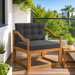 Reliable and Stylish Acacia Middle Sofa Section