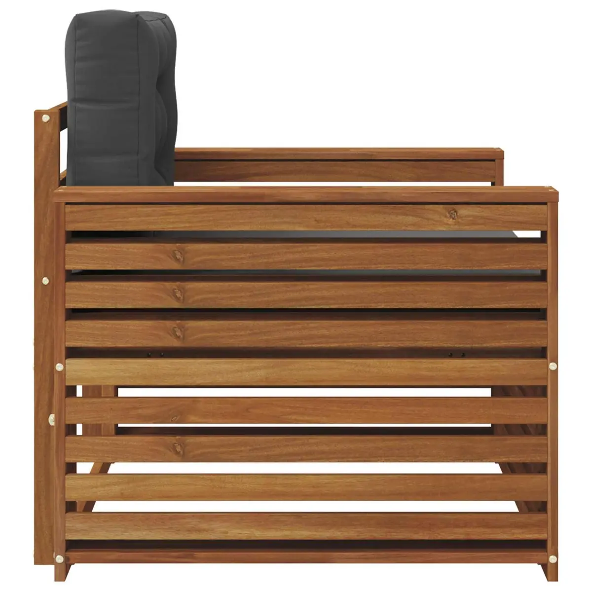 Solid Wood Outdoor Sectional Sofa for Gardens