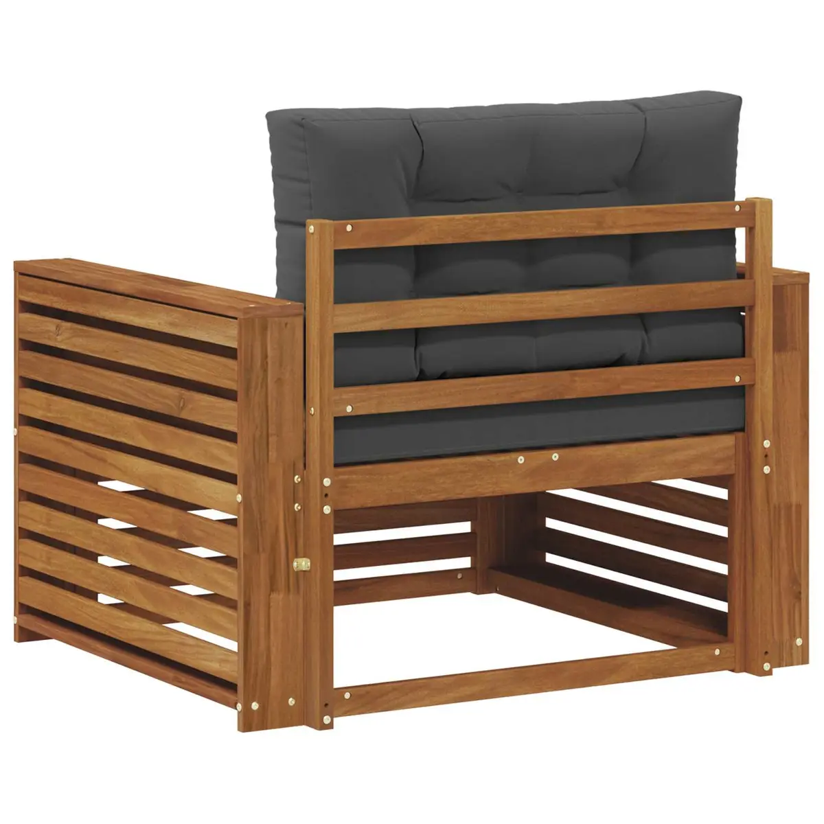 Solid Wood Outdoor Sectional Sofa for Gardens