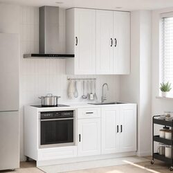 Reliable PORTO 5 Piece High Gloss Kitchen Storage