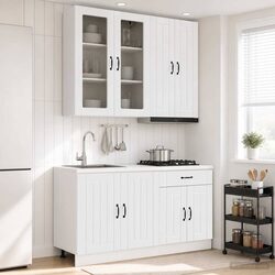 Practical High Gloss Kitchen Storage Solution