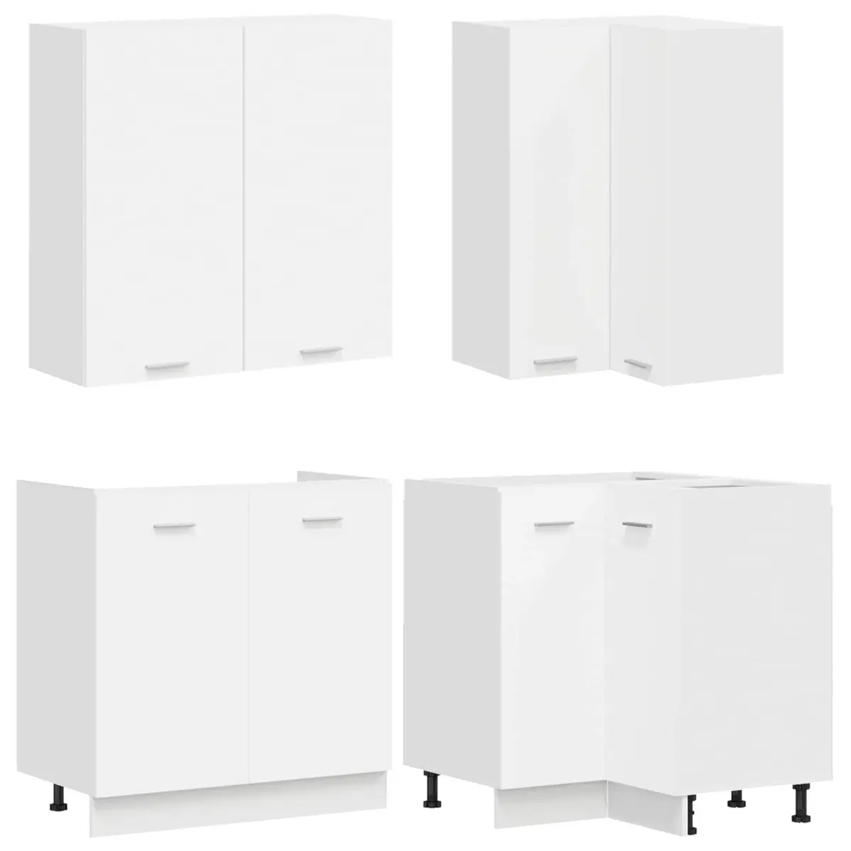 8-Piece Kitchen Cabinet Unit for Lasting Organization