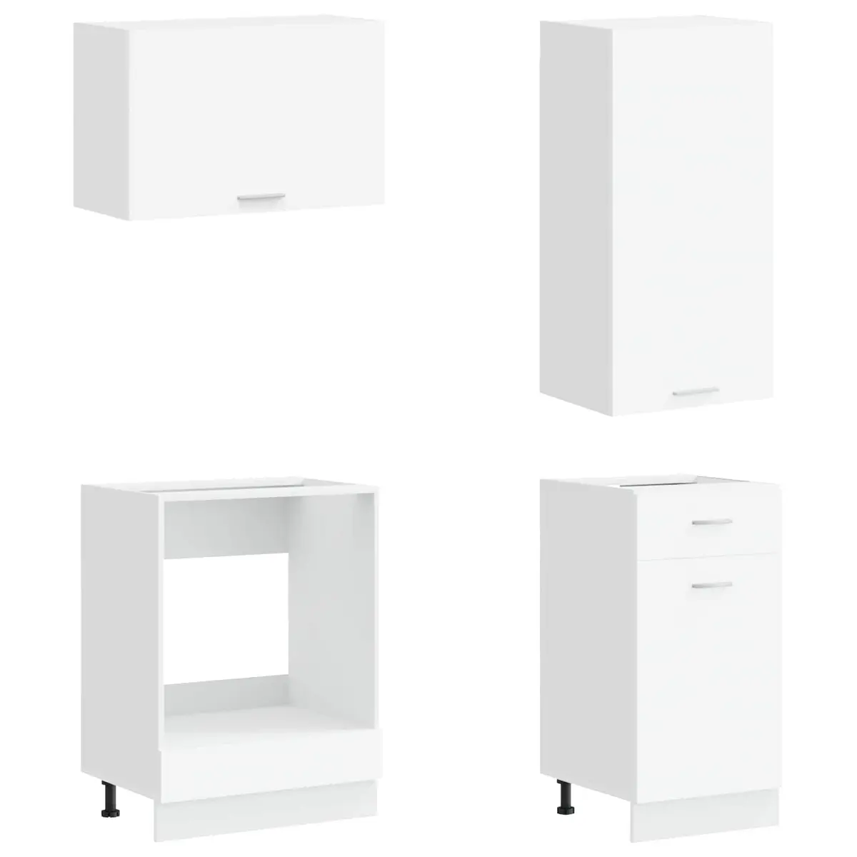 8-Piece Kitchen Cabinet Unit for Lasting Organization