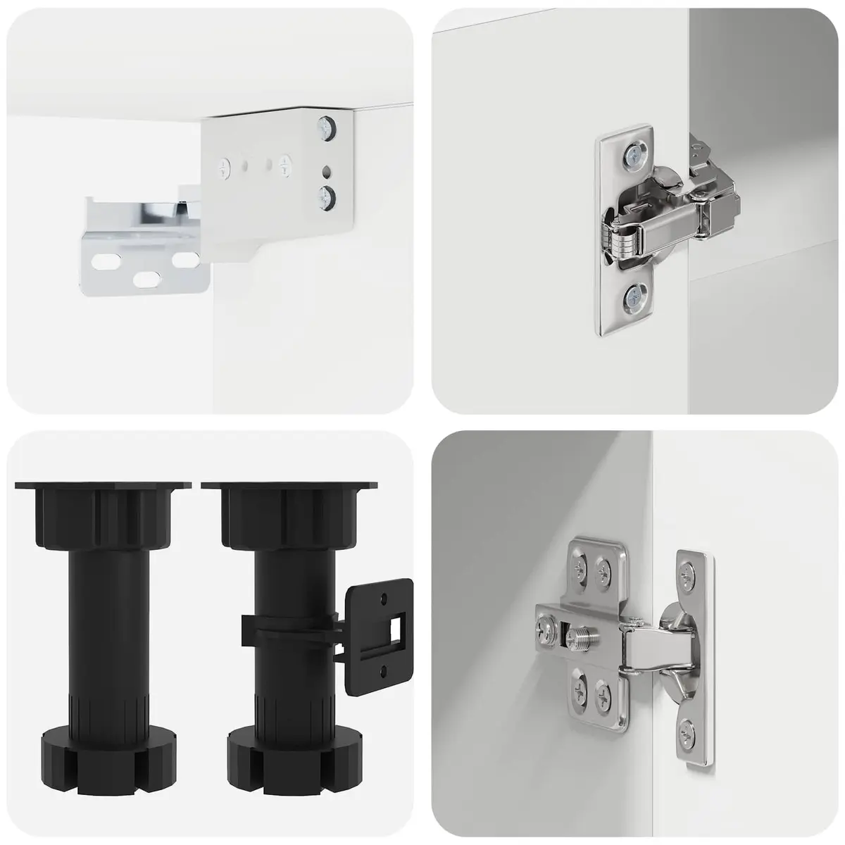 8-Piece Kitchen Cabinet Unit for Lasting Organization