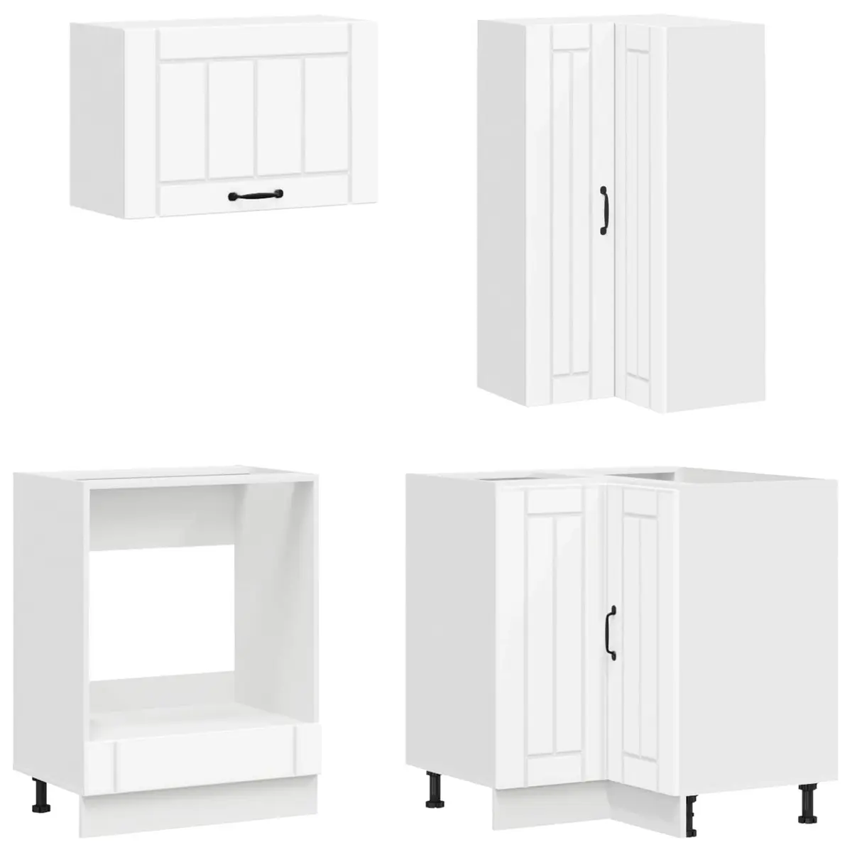 8 Piece Kitchen Unit in White