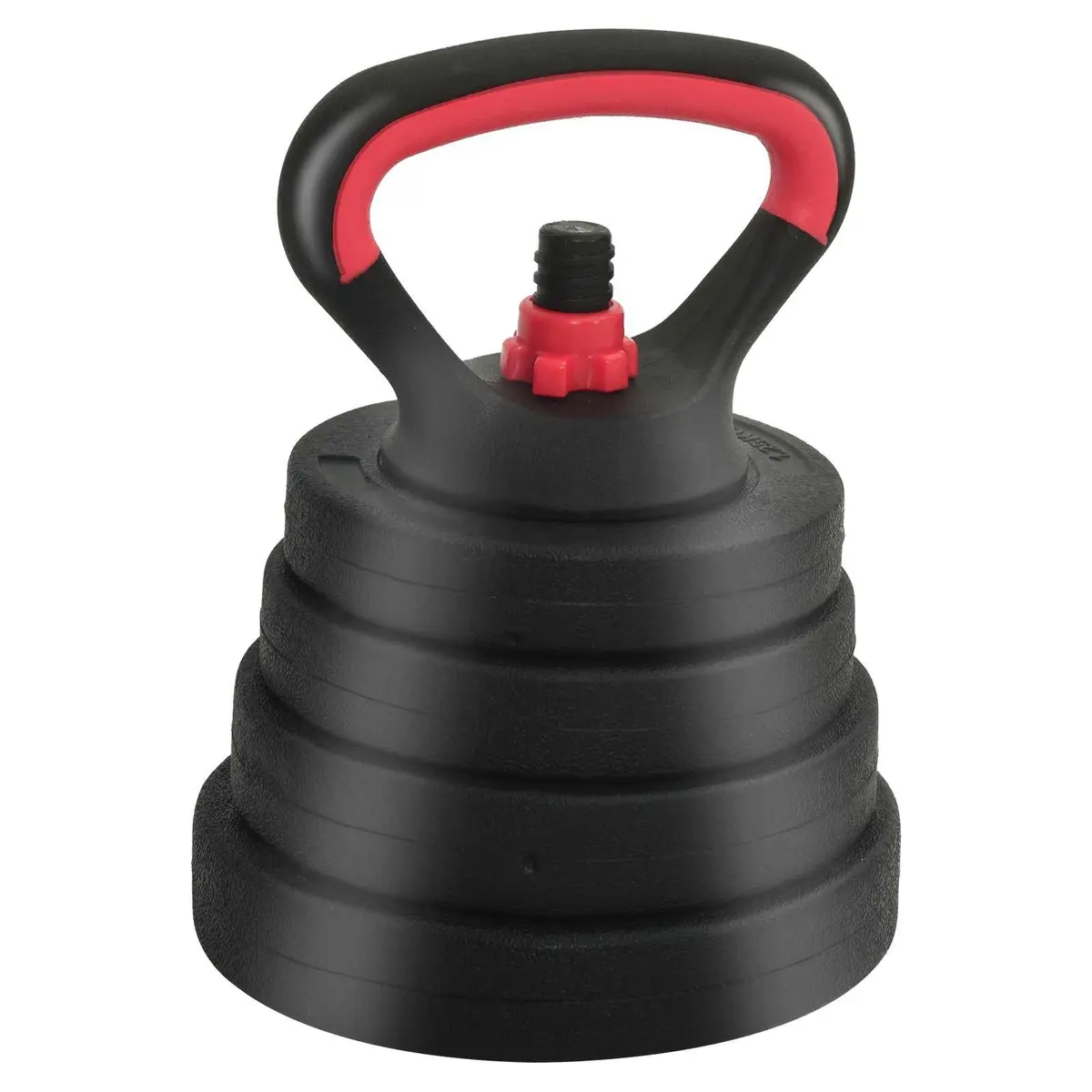 4-in-1 Adjustable Dumbbell Set Home Gym Weightlifting 40kg Black