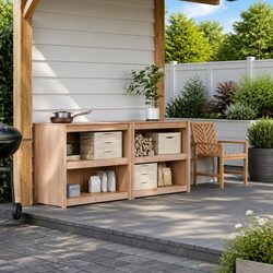 Value-Driven Outdoor Kitchen Cabinet Storage Set
