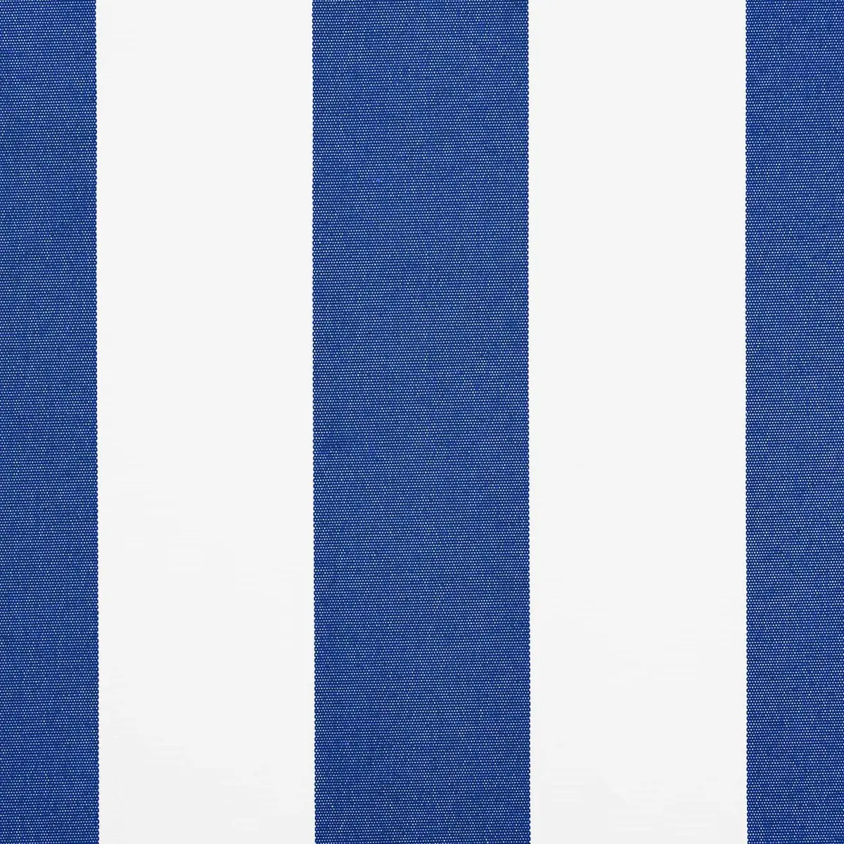 Awning Replacement Fabric Outdoor Shade 400 x 300 cm Blue White