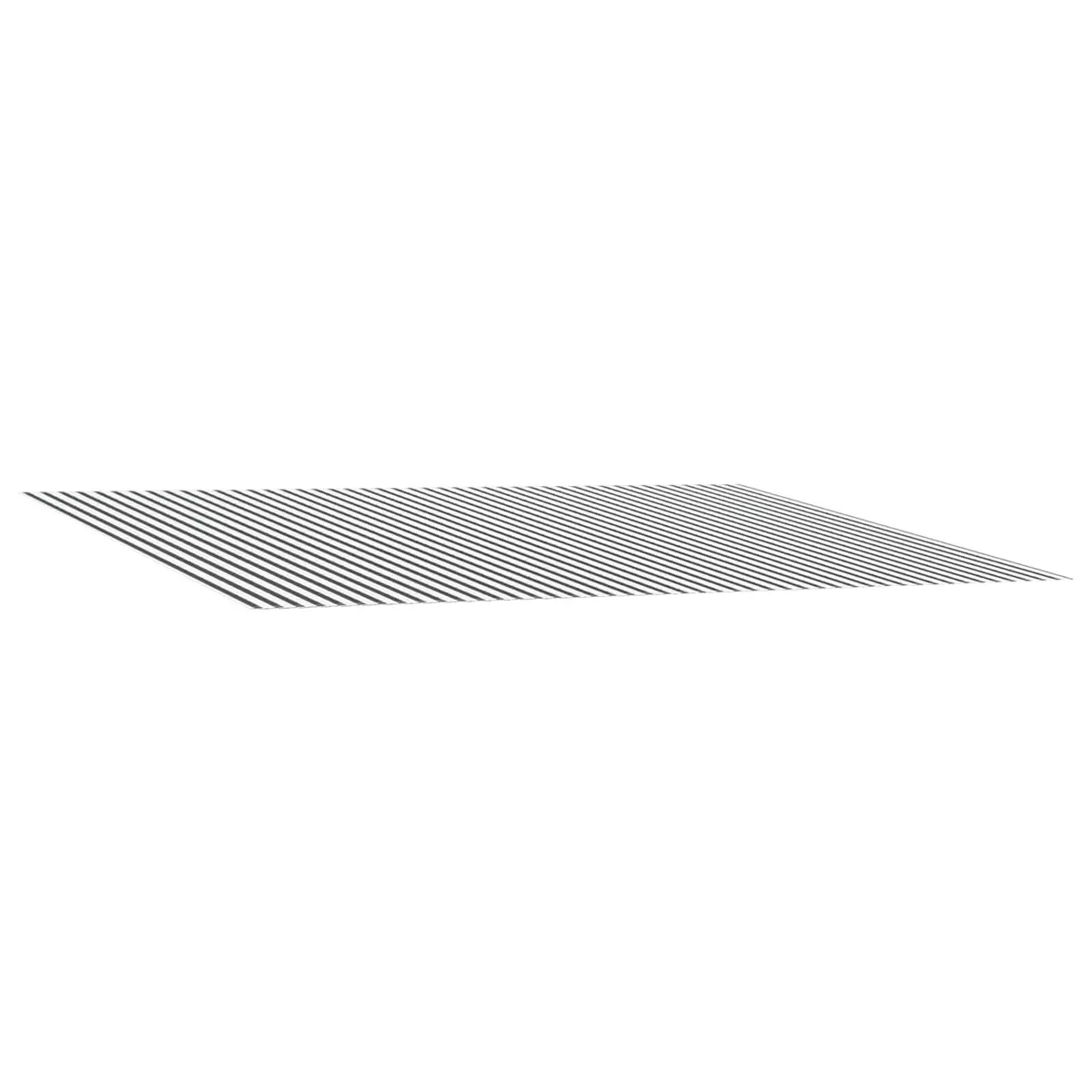 Replacement Awning Fabric UV Weather Resistant 350 x 250 cm Anthracite White
