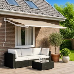 Reliable Beige Awning Replacement Fabric for Your Outdoor Space