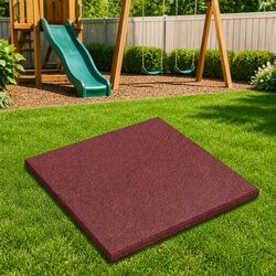 Reliable Red Fall Protection Tiles for Safety
