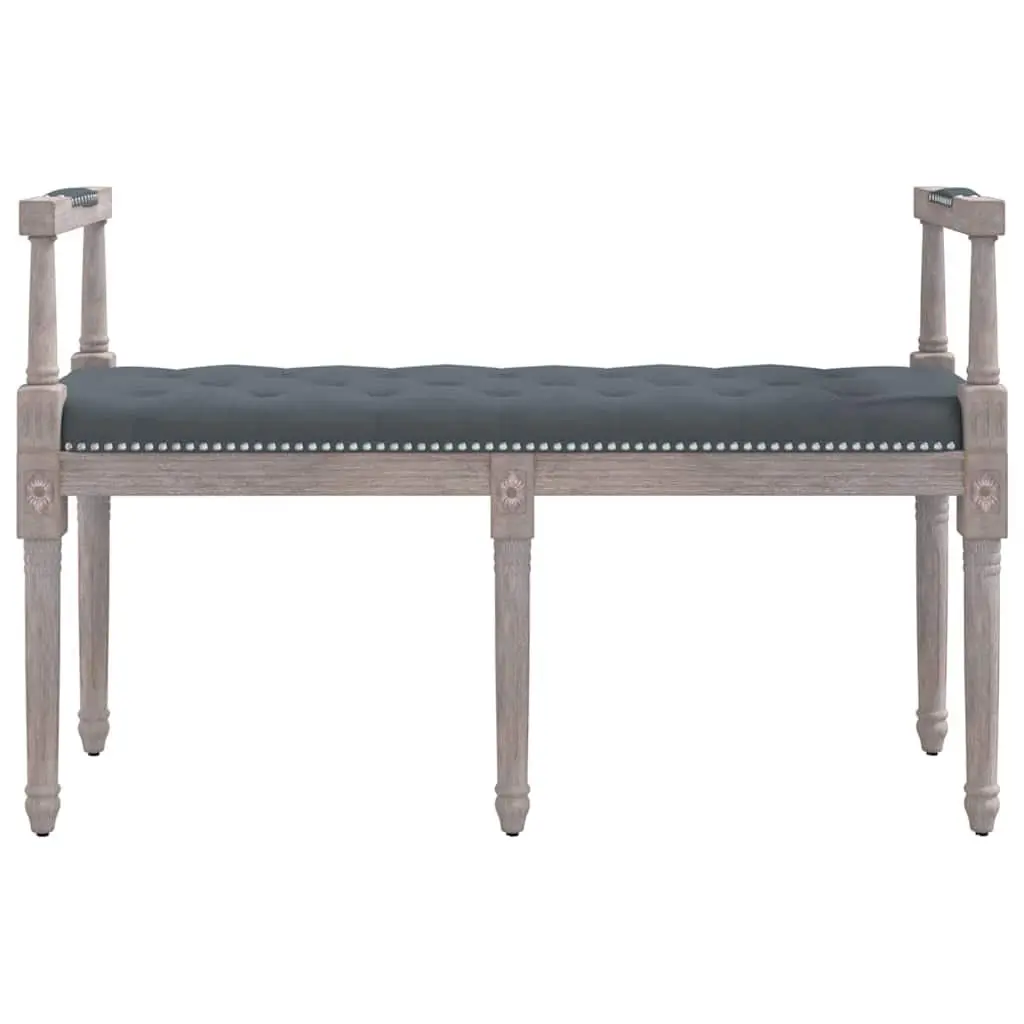 Velvet Upholstered Bench
