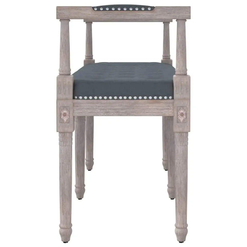 Velvet Upholstered Bench