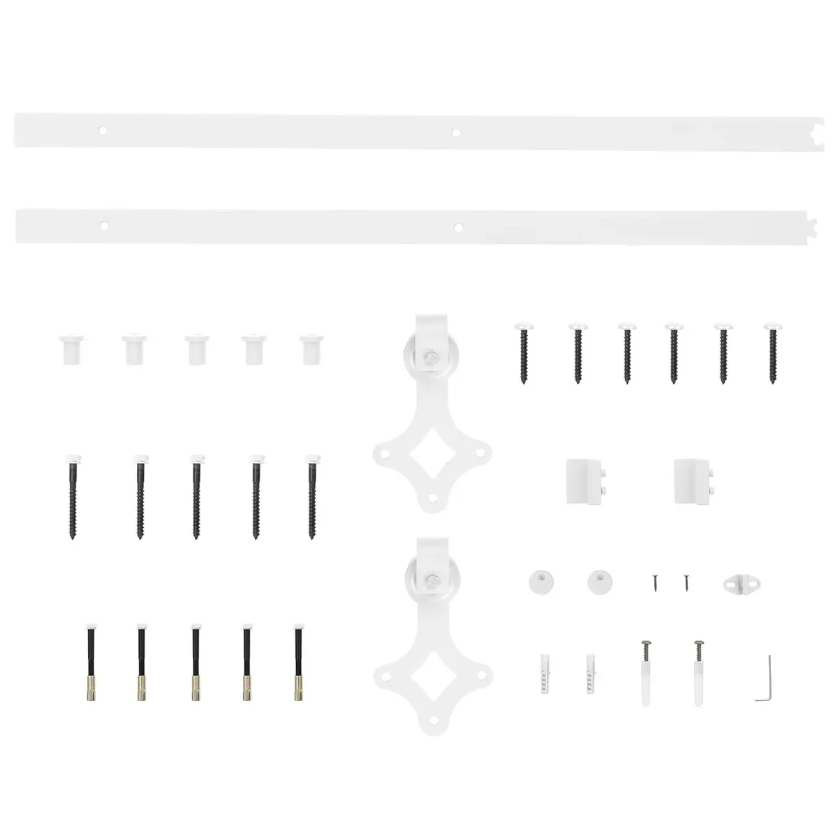 Sliding Door Natural White Solid Pine Wood 90x210cm Modern Room Divider