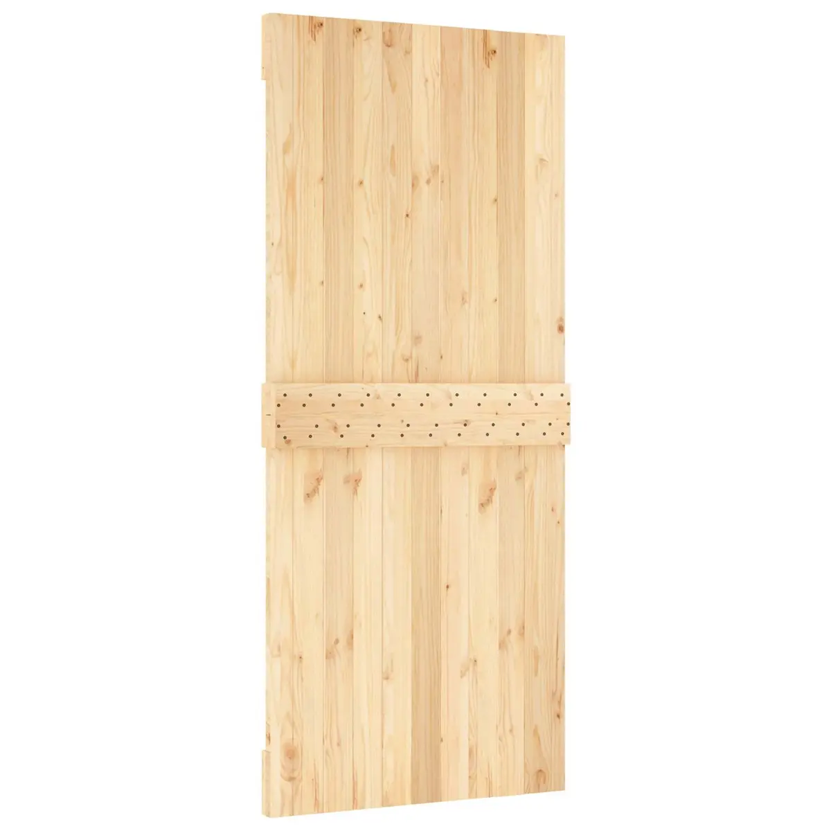 Sliding Door Space Saver 90 x 210 cm Brown