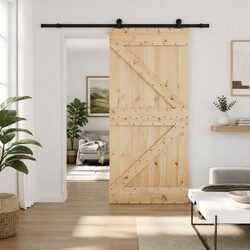Versatile Sliding Door Room Divider 90 x 210 cm