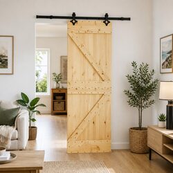 Reliable Sliding Door with Natural Aesthetic and Functionality