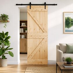 Warm and Practical Sliding Door for Your Space